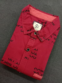 CASUAL SHIRT RED